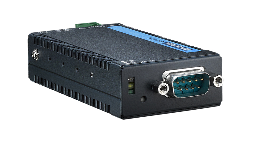 폭넓은 작동 온도를 지원하는 1포트 보급형 장치 서버 RS-232